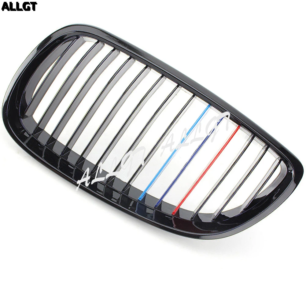 Передняя Центральная решетка грили черный подходит для 2007 2008 2009 2010 BMW E92 E93 328i 335i