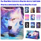 Чехол для iPad 10,2, чехол для iPad Mini iPad Air 2, чехол для Air 4 10,9, чехол-подставка для планшета, чехлы, Бесплатная ручка для iPad 9,7, 2017, 2018 Pro, 11