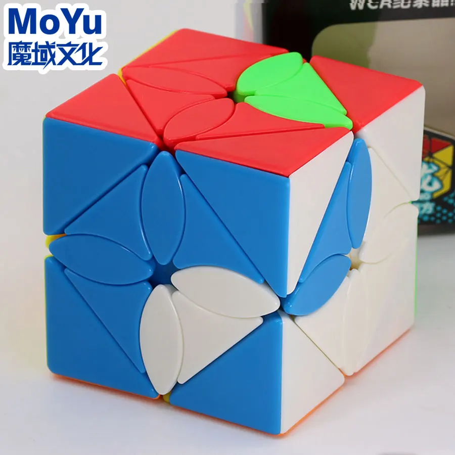 Магический куб головоломка MoYu MeiLong косый кленовый лист FengYe профессиональный