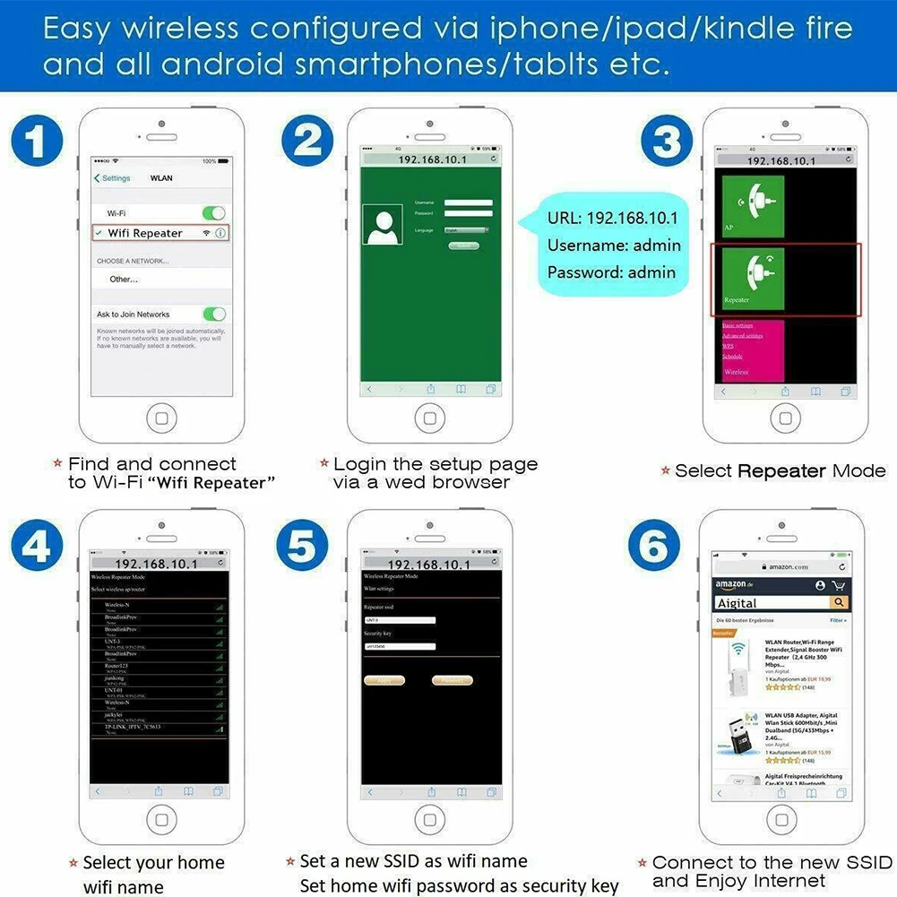 Офисный интернет-Усилитель Мини Высокоскоростной разъем надежный усилитель