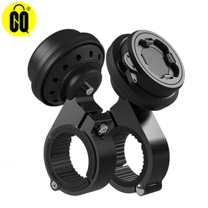 aluminum holder universal motorcycle handlebar phone holderwith shock absorber mountain bike mountain bike road bike moto free global shipping