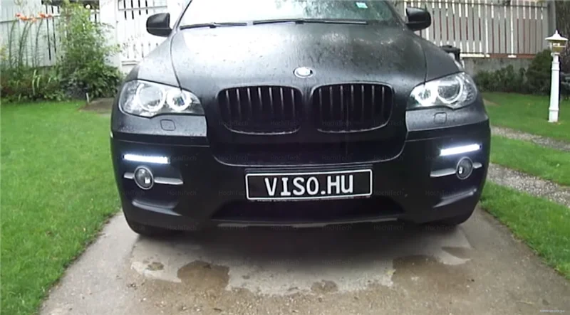 Для BMW 2008-2011 X Series E71 X6 X6M Высокое качество H8 светодиодные габаритные огни Angel Eye