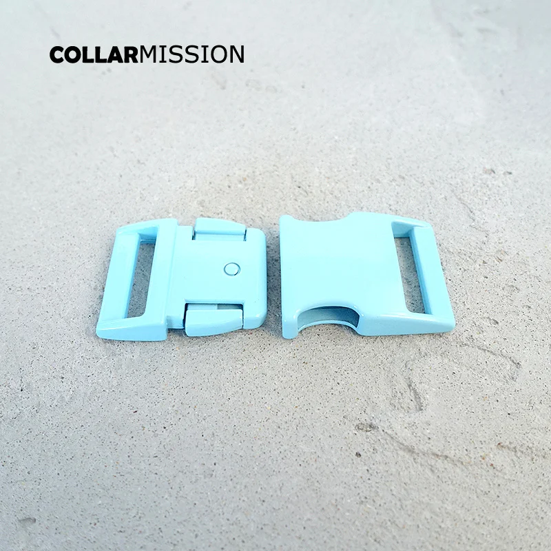 Розничная продажа синяя металлическая пряжка быстросъемная Боковая Пряжка для