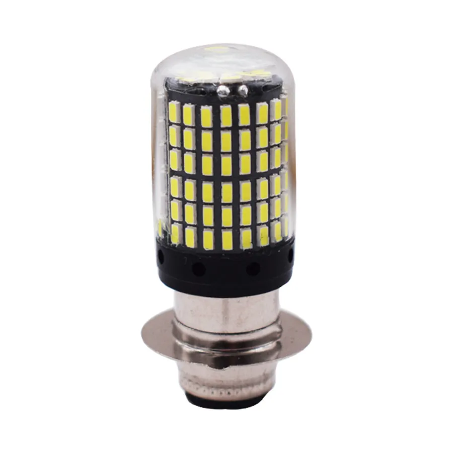 144LED H6M P15D 100W 6000K 1200lm мотоциклетные лампы фар дальнего и ближнего света для Yamaha Raptor