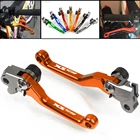 Для KTM 65SX 85SX 105SX 125SX 144SX 150SX 250SX рычаг тормозной сцепления для мотоцикла Поворотные Рычаги 65 85 105 125 144 150 250 450 525 SX