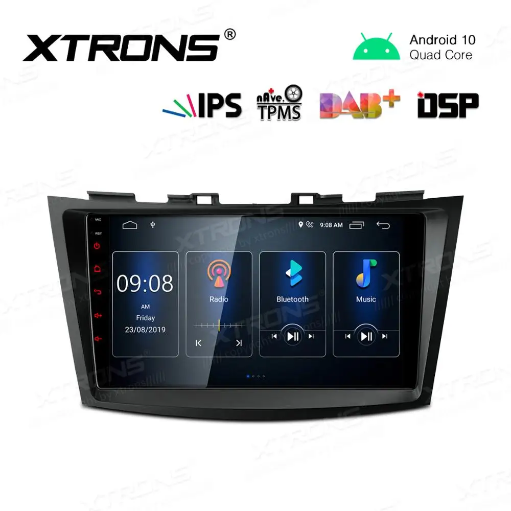 XTRONS 9 ''IPS DSP Android 10 0 Автомобильный мультимедийный стерео радиоплеер для SUZUKI SWIFT