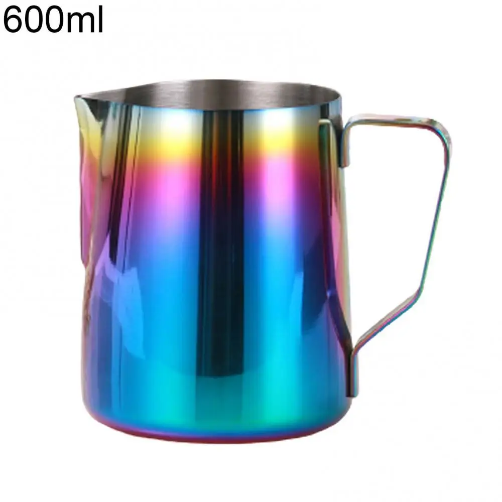

Hot Sales 350ml/600ml Stainless Steel Milk Foam Coffee Latte Frothing Pitcher Cup Utensil