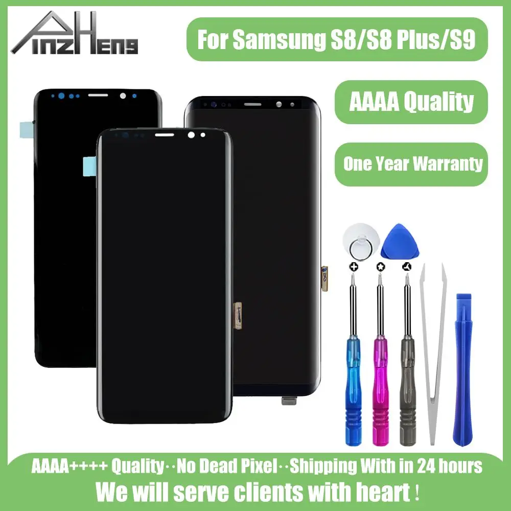 PINZHENG Screen LCD For Samsung Galaxy S8 S9 Plus Display Replacement LCDS Digitizer | Мобильные телефоны и аксессуары