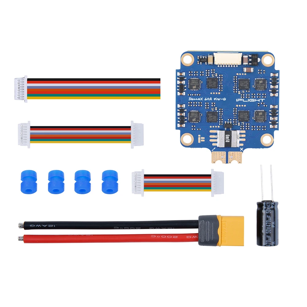 IFlight SucceX 60A плюс V2.1 на возраст от 2 до 6 лет с BLHeli_32 4 в 1 ESC поддержка