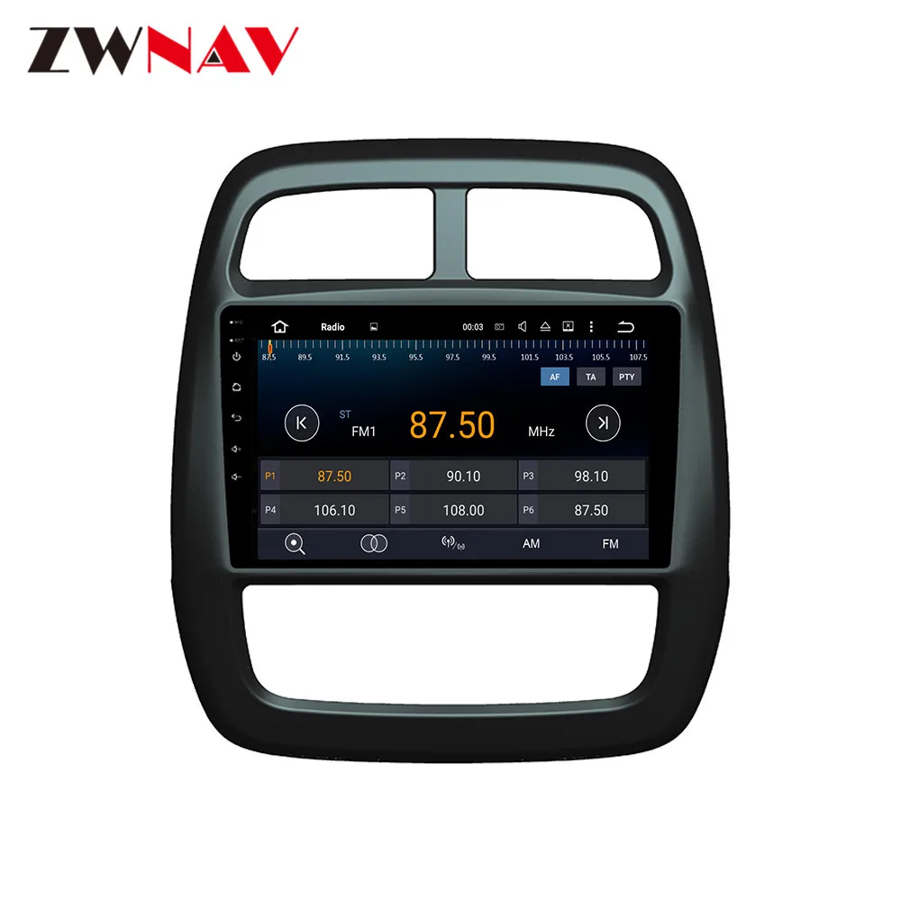 DSP Android 9 автомобильный gps навигация нет автомобильный dvd-плеер для Renault Kwid автомобильное Стерео Радио мультимедийный плеер головное устройство