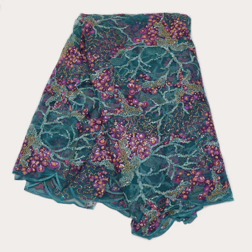 

Высококачественная французская вышитая кружевная ткань, тюль, нигерийские кружевные ткани, африканская кружевная ткань для женщин, свадеб...