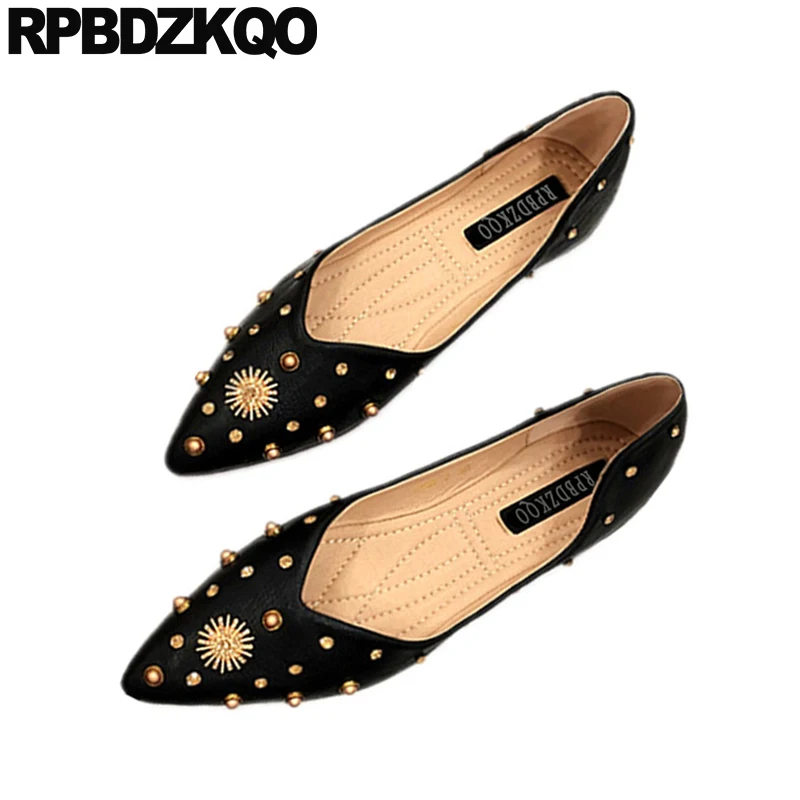 Черные женские модельные туфли с острым носком напрямую от производителя