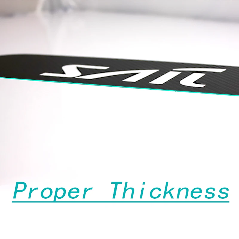 

NOANS Car Styling Black Carbon Fiber High Brake Light Stickers Decoration Decal For Chevrolet New Sail Accessories