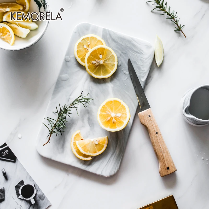 Керамическая мраморная обеденная плитка Сервировочная тарелка для суши фруктов