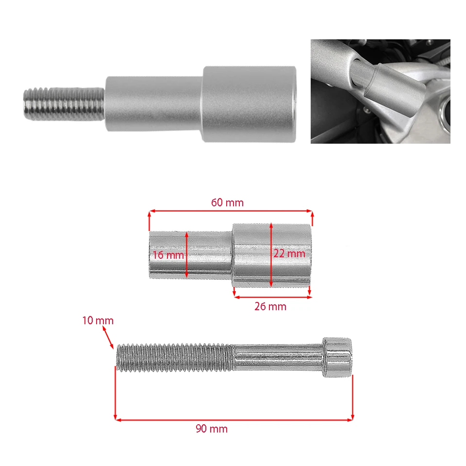 Кронштейн для GPS навигатора/смартфона мотоцикла держатель адаптера удлинитель