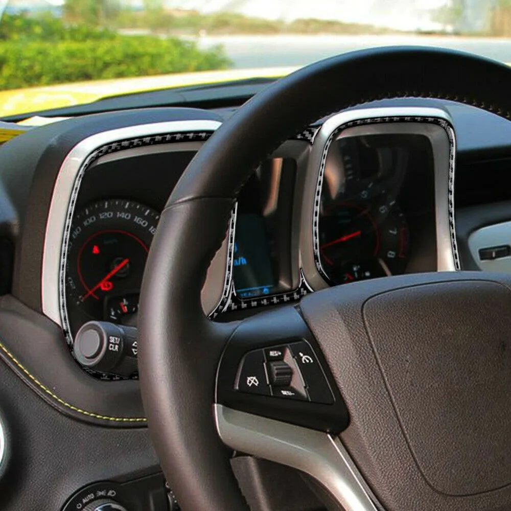 

Sticker Cover 2010-2015 Trim 5PCS Accessories Black Decoration For Chevrolet Camaro Frame