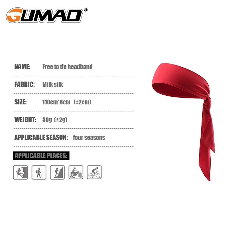 бега Спортивная Йоги Фитнеса повязка анти скольж на голову Абсорбент Напульсник