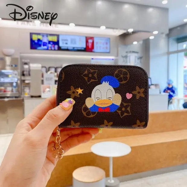 

Disney's New Cartoon Donald Duck Ladies Wallet Fashion Large Capacity Multi-card Slot Luxury High-quality Ladies Coin Purse