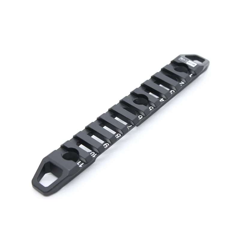 Шпилька 11 слотов Mlok Скоба 20 мм металлический направляющий кронштейн