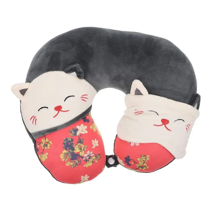 

1Pc U-shape Comfortable Adorable Supple Pillow Nap Pillow for Office Home Travel