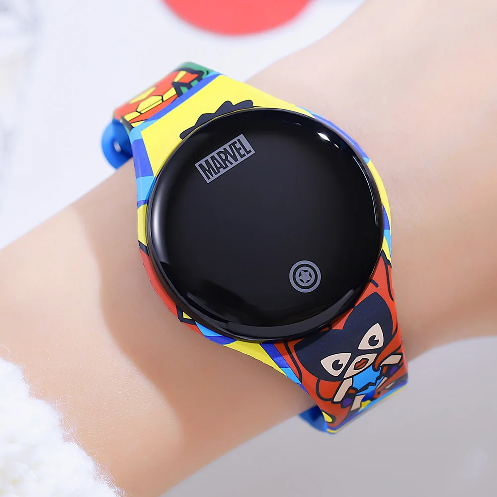 Часы Дисней Микки из мультфильма лучший бренд электронное движение студент