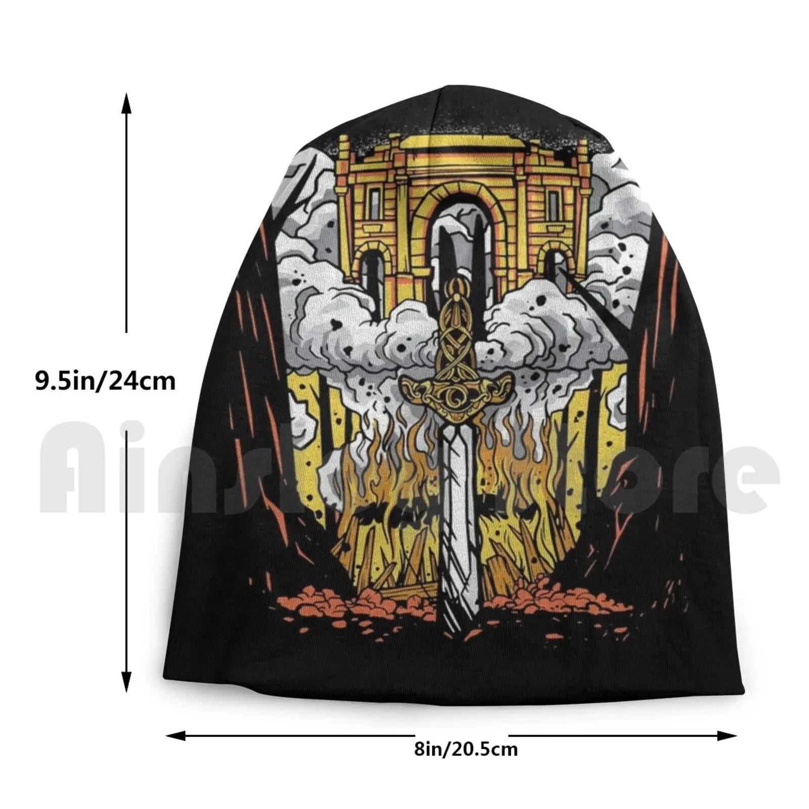 Погребальная шапочка викингов Кепка с принтом сделай сам скандинавский стиль