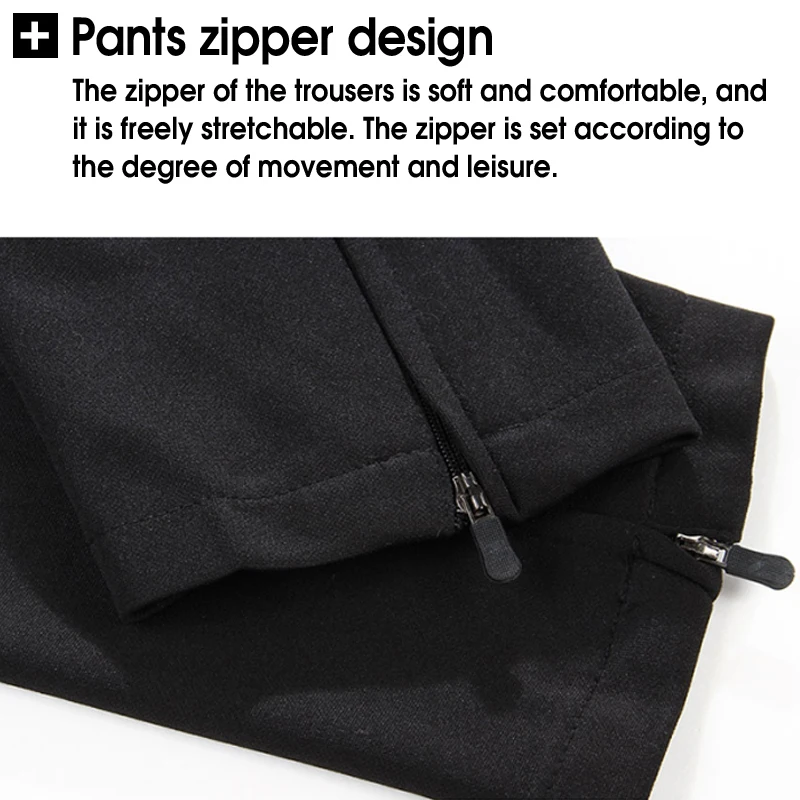 Training Pants for Men New Jogging Trousers Breathable Sport Sweatpants Zip Pocket Training Pants Gym Tracksuit Pants Athletic