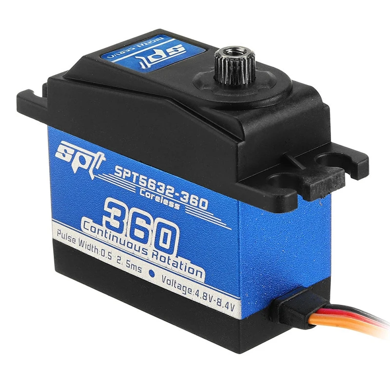 SPT Servo SPT5632-360 Coreless Digital Metal Gear Lager Torque линейное изменение для RC Robot | Электроника