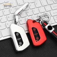 soft tpu car remote key full cover case for volkswagen vw golf 8 mk8 2020 skoda for seat leon 2020 3 buttons car smart key shell