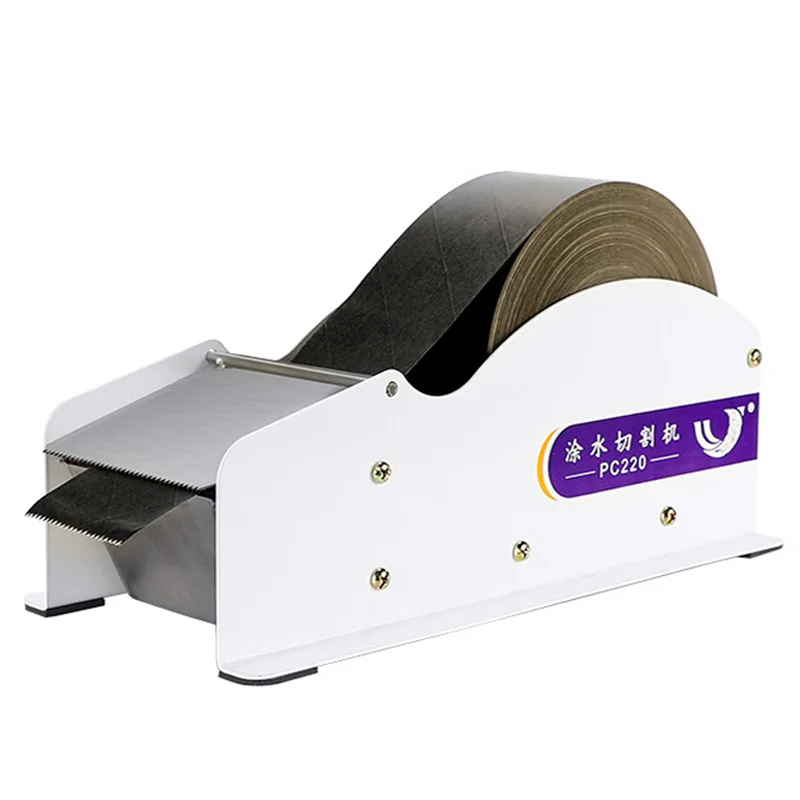 

Desktop Small Packing Bonding Equipment Commercial Multifunction Manual Wet Water Sealing Special Cutting Kraft Paper Machine