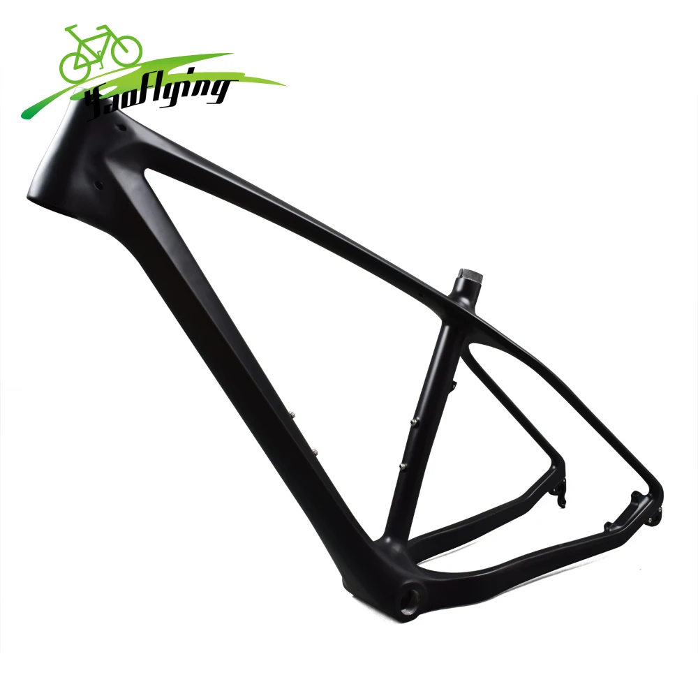 Carbon mtb велосипеда UD черный углерода жира велосипеда 26er 16/18/20 дюймов BSA 197*12 мм через ось рамки углерода mtb рама