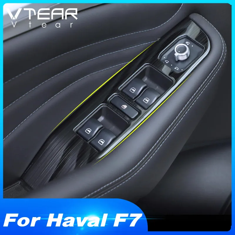 Vtear для Хавейл Ф7 Haval F7 F7x автомобильный оконный переключатель Панель планки