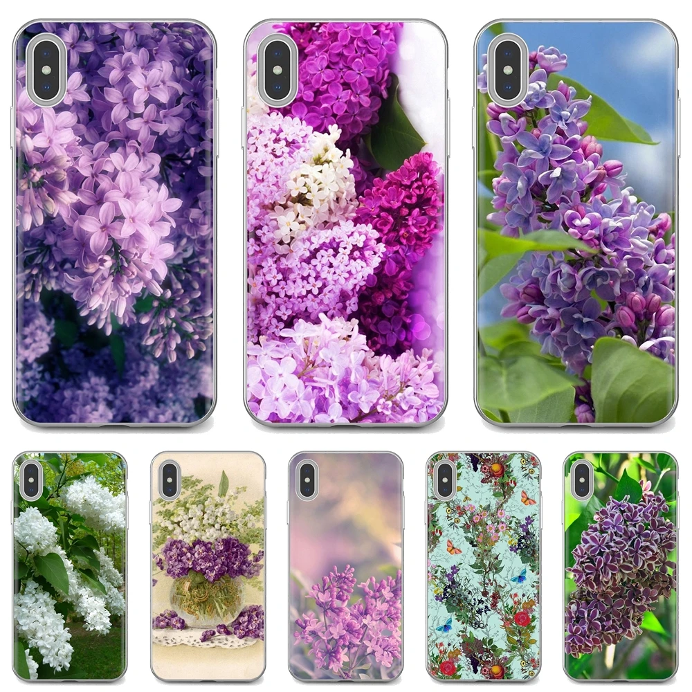 

For iPhone 10 11 12 13 Mini Pro 4S 5S SE 5C 6 6S 7 8 X XR XS Plus Max 2020 Soft Case Housing Pink Purple White Lilac Colorful