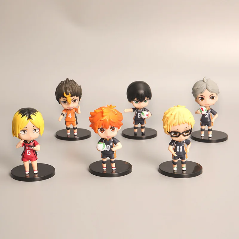 

5 шт./компл. фигурка Аниме Haikyuu фигурка Хината Shoyo Sugawara Koushi Kageyama Tobio Kozume Kenma Tsukishima Kei фигурка игрушки 9 см