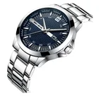 Модные мужские часы Бен-Нерис, военные кварцевые часы, мужские часы с датой, черные, синие дизайнерские часы, стальной ящик для инструментов, Прямая поставка BN3014G