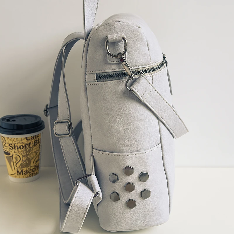 Женские рюкзаки в консервативном стиле кожаные сумки для девочек-подростков