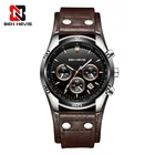 Бен Невис Для мужчин часы 2021 армейские часы для Для мужчин Лидирующий бренд календарь кварцевые часы Chronos часы коричневый кожаный ремешок Horloges