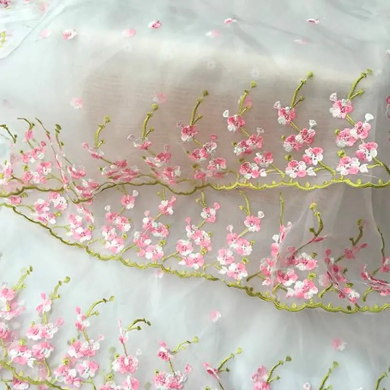 

Двусторонняя симметричная кружевная Жаккардовая юбка, новая Пышная юбка ручной работы, аксессуар «сделай сам»