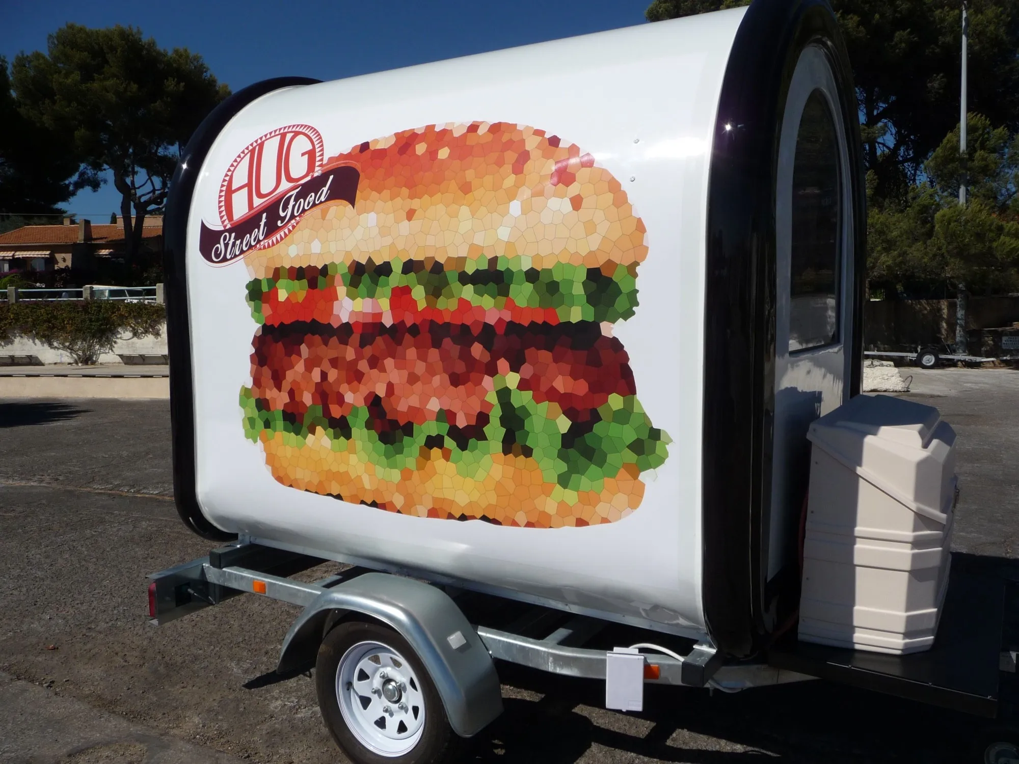 

Mobile Snack Food Donut Maker Catering Kitchen Foodtruck