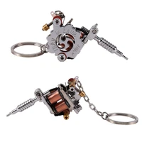 portable mini tattoo machine tattoo supply keychain key holder punk style as pendant ornament gift craft tattoo microblading pen