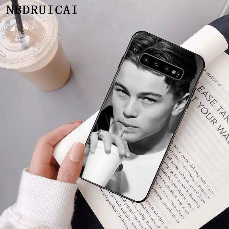 NBDRUICAI Leonardo DiCaprio young Super Star Top чехол для телефона samsung S9 plus S5 S6 edge S7 S8 S10 E plus| |