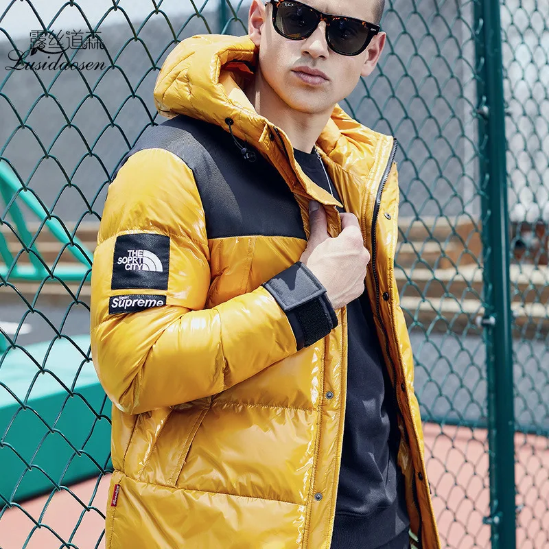 Утолщенная и сохраняющая тепло хлопковая одежда для мужчин|Мужские парки| |