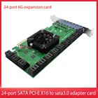 Адаптер для жестких дисков SATA PCI-E X16 на SATA 3,0, 1,5 ГГц