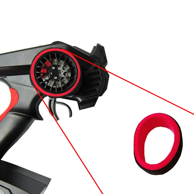 2 Цвет Р/У Машинки передатчик рулевого колеса пены сцепление маховик губка для