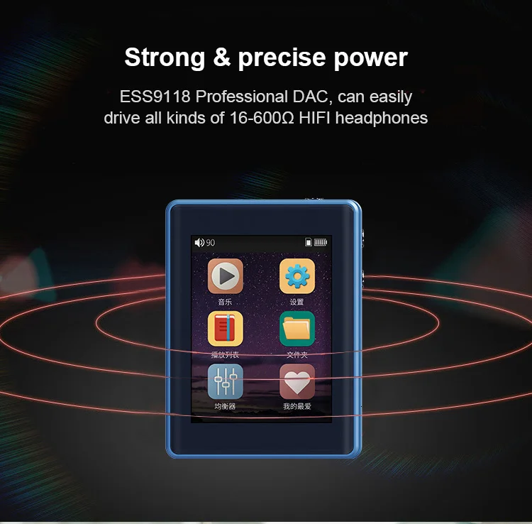 AK новейший Waypod D6 ESS9118 DAC портативный музыкальный плеер без потерь мини Hi-Res HIFI DAP MP3 DSD256 для бега спорта NiNTAUS X10