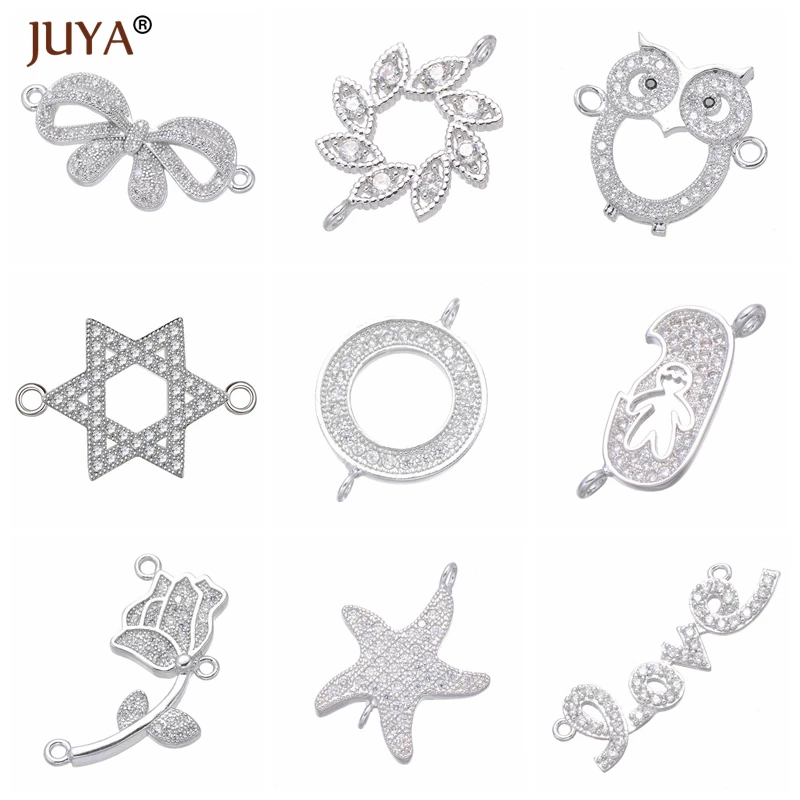 Материал для изготовления украшений медь циркон 10 стилей серии Роскошный кулон