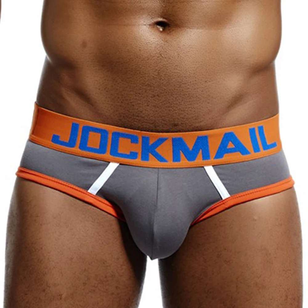 JOCKMAIL-Ropa Interior sexy Gay para Hombre, calzoncillos de algodón puro de marca,...