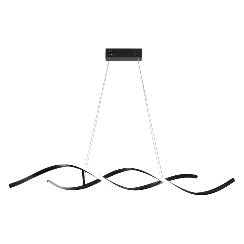 

Black White finished Modern LED Pendant Chandelier for living room Dining room Kitchen shop led hanging Chandelier fixtures