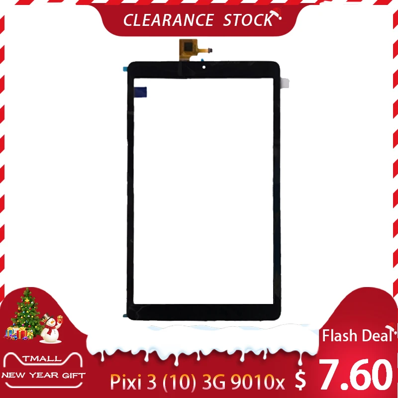 10," планшетный ПК Alcatel One Touch Pixi 3(10) 3g 9010x сенсорный экран Сенсорная панель дигитайзер сенсорный экран внешнее стекло
