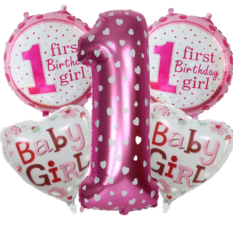 5 шт. фольгированные воздушные шары|shower shower|shower baby showershower decoration party |